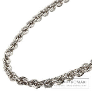 Tiffany Twisted Rope Necklace Silver